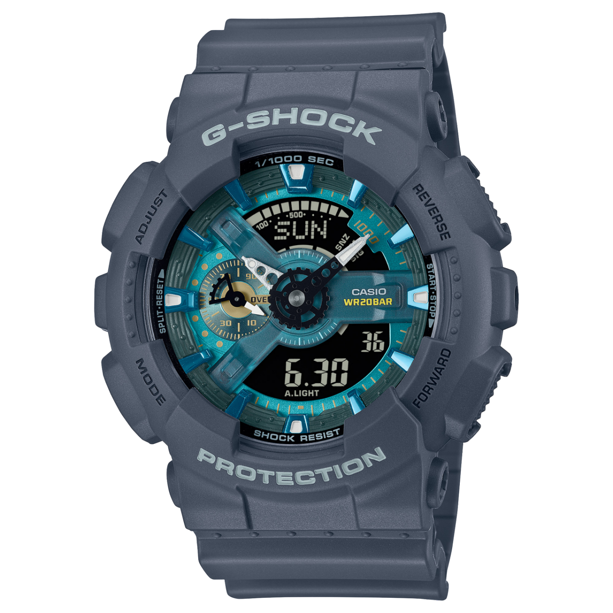 G-SHOCK GA-110AS-2A 手表 蓝色、浅蓝色 #1