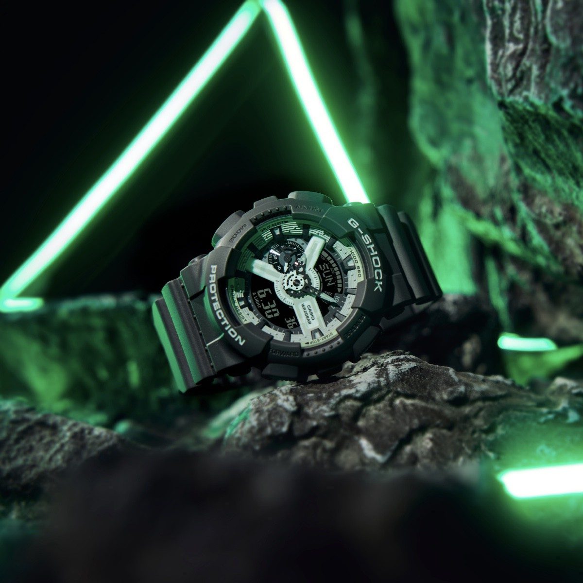 G-SHOCK GA-110HD-8A 手表 灰色 #4