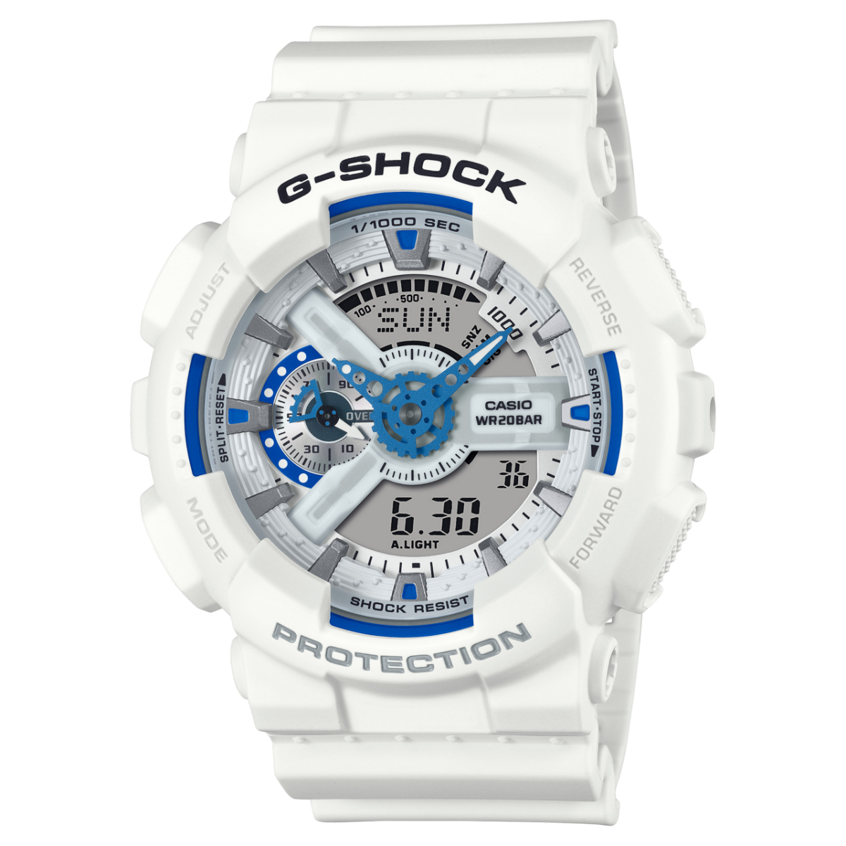 G-SHOCK GA-110HDS-7A 手表 白色 #1