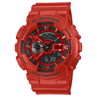 G-SHOCK GA-110RRB-4A 手表 红色 #1