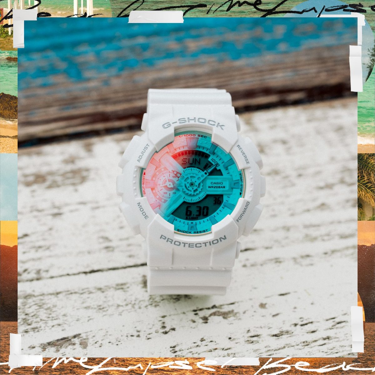G-SHOCK GA-110TL-7A 手表 白色 #4