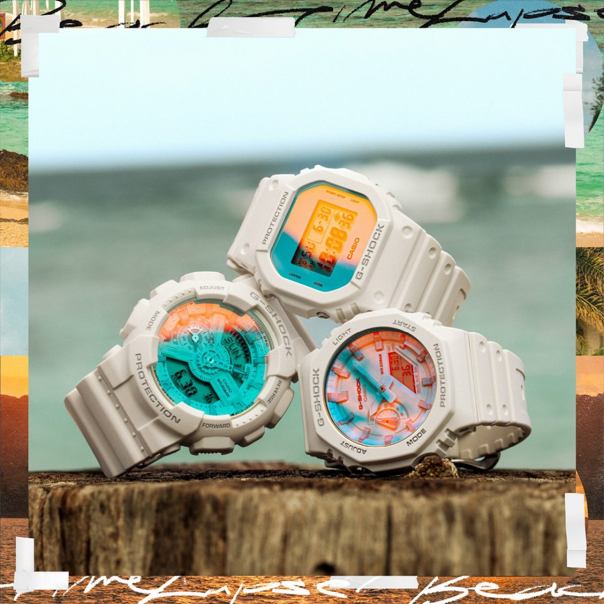 G-SHOCK GA-110TL-7A 手表 白色 #6