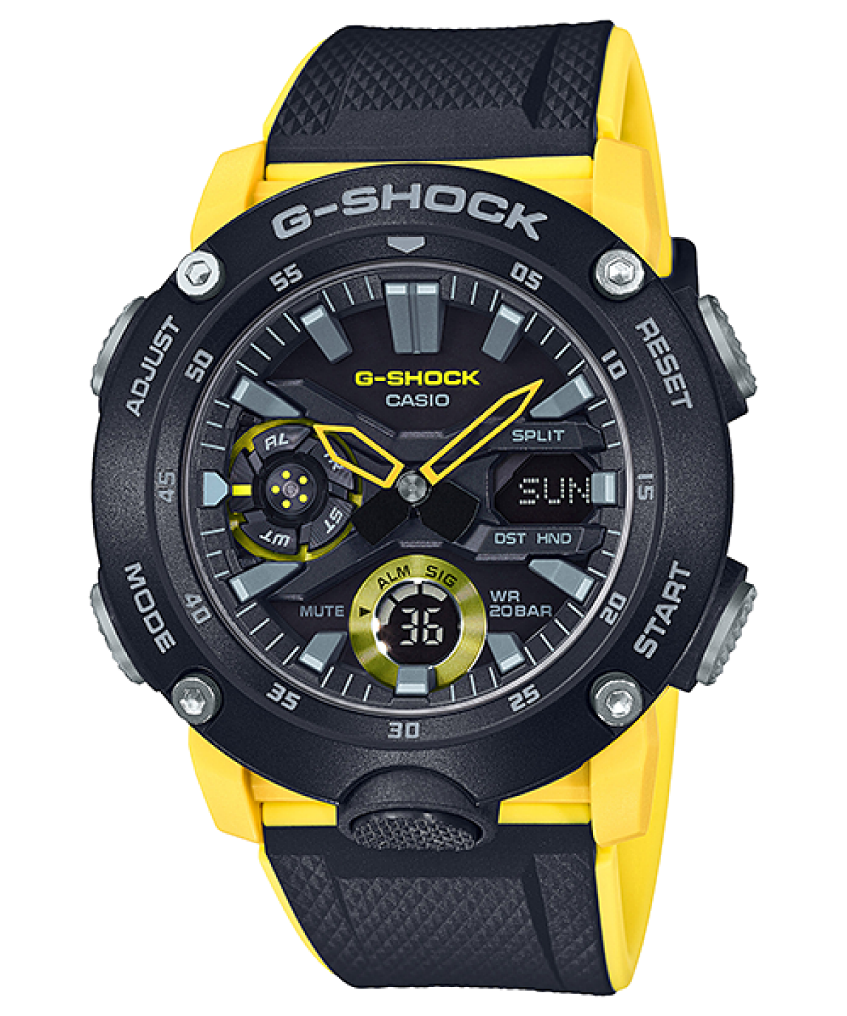 G-SHOCK GA-2000-1A9 手表 黑色 #1