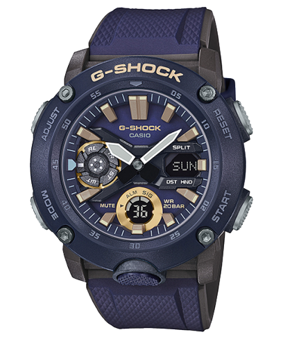 G-SHOCK GA-2000-2A 手表 蓝色、浅蓝色 #1