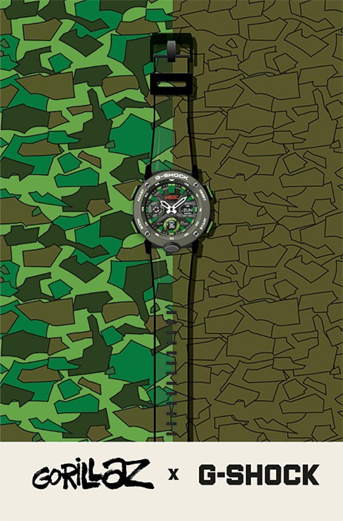 G-SHOCK GA-2000GZ-3A 手表  #2