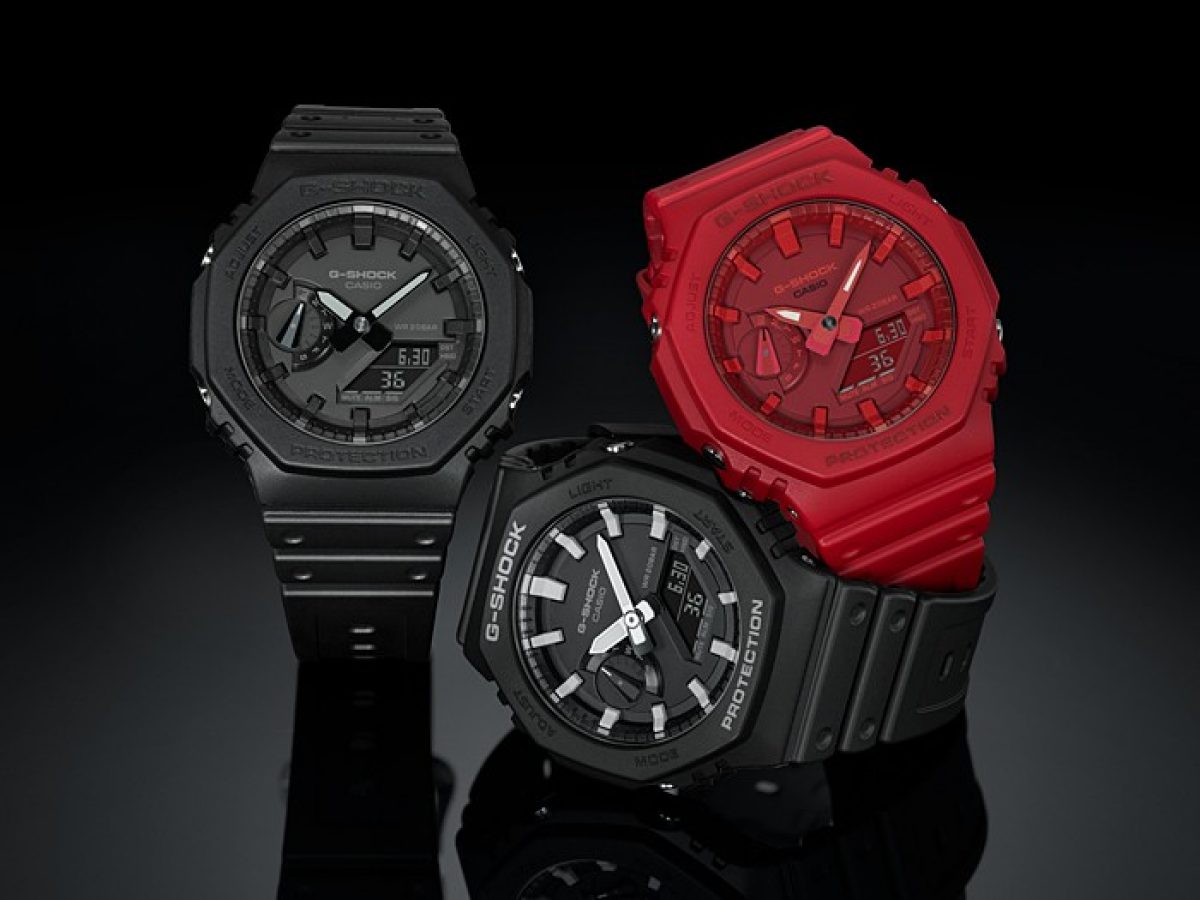 G-SHOCK GA-2100-4A 手表 红色 #6
