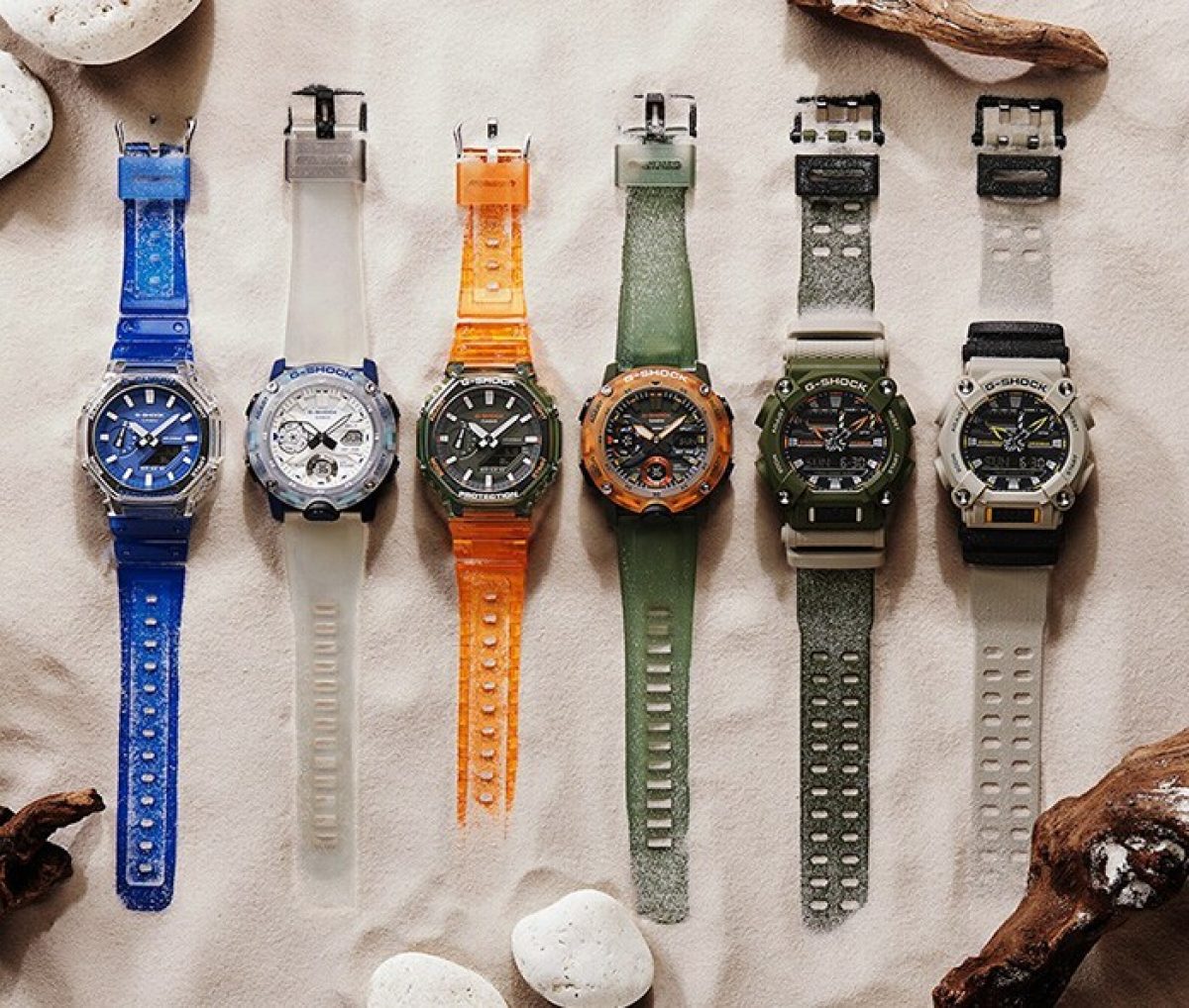 G-SHOCK GA-2100HC-4A 手表 透明色 #3