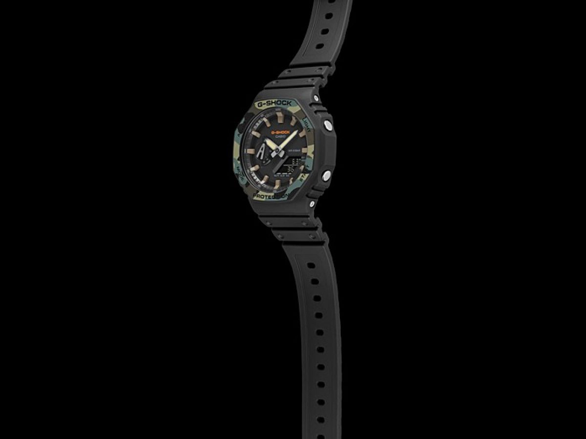 G-SHOCK GA-2100SU-1A 手表 绿色 #4