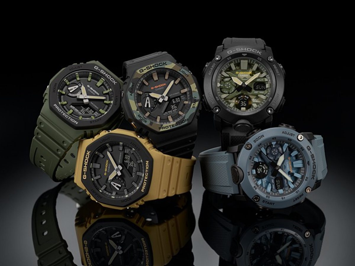 G-SHOCK GA-2100SU-1A 手表 绿色 #6