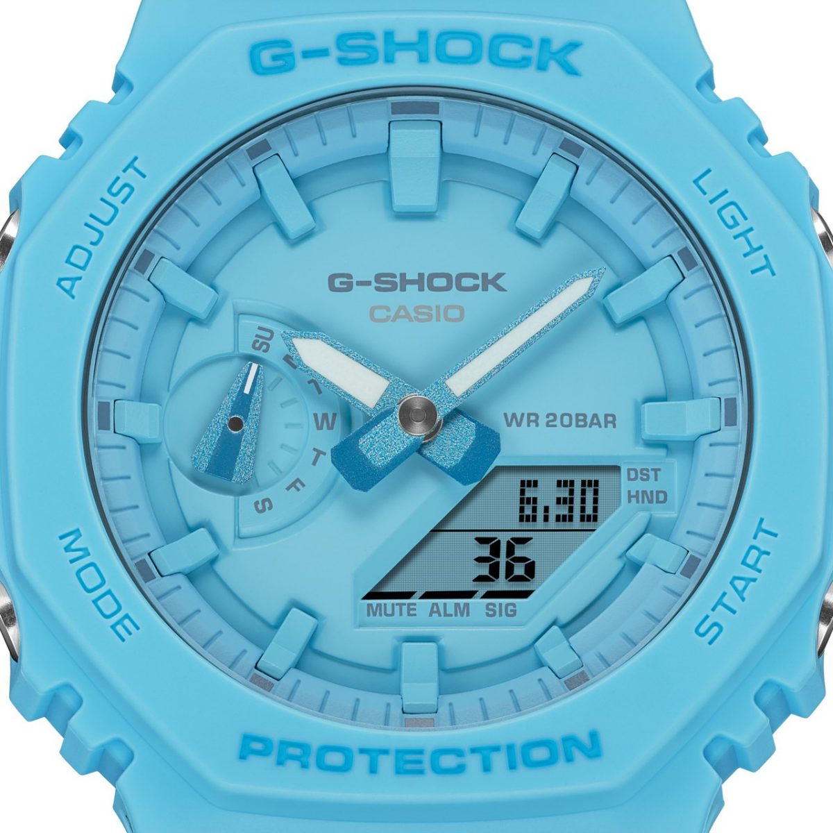 G-SHOCK GA-2100-2A2 手表 蓝色、浅蓝色 #5
