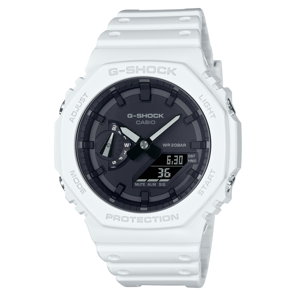 G-SHOCK GA-2100-7A 手表 白色 #1