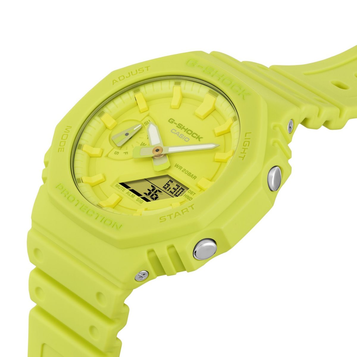 G-SHOCK GA-2100-9A9 手表 黄色 #7