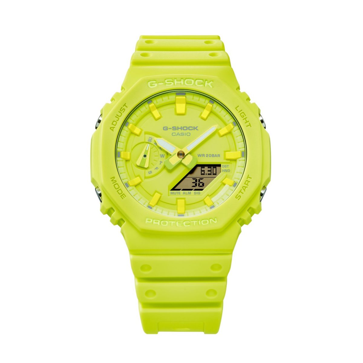 G-SHOCK GA-2100-9A9 手表 黄色 #3