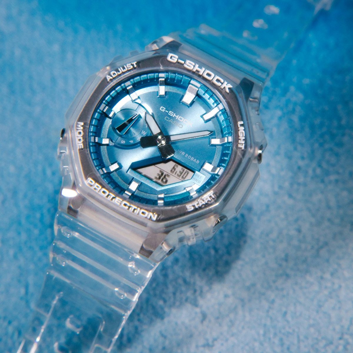 G-SHOCK GA-2100BM-7A2 手表 透明色 #6