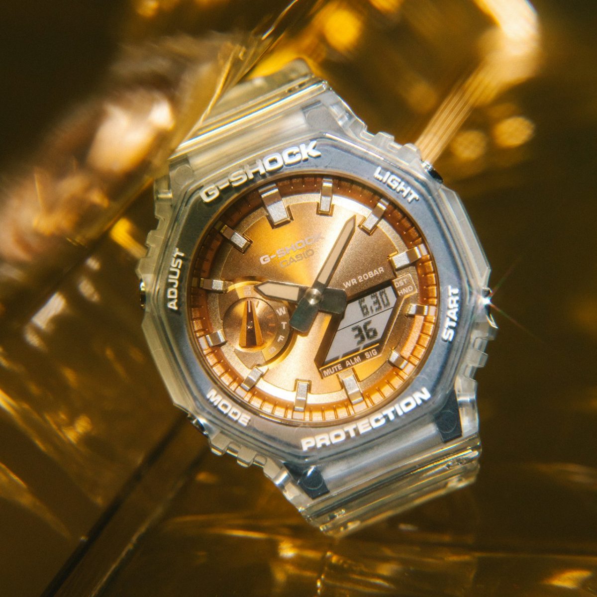 G-SHOCK GA-2100BM-7A5 手表 透明色 #8