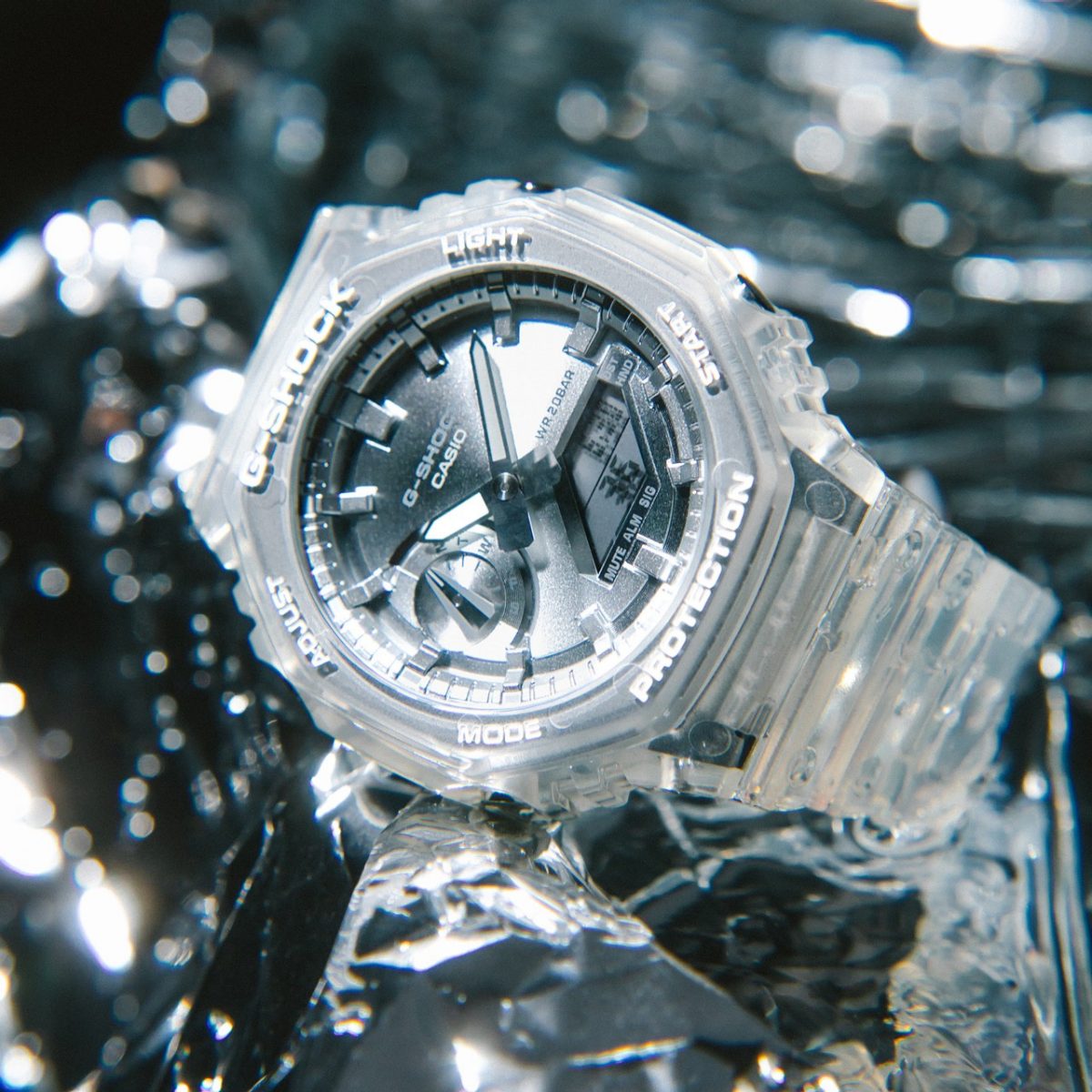 G-SHOCK GA-2100BM-7A8 手表 透明色 #6