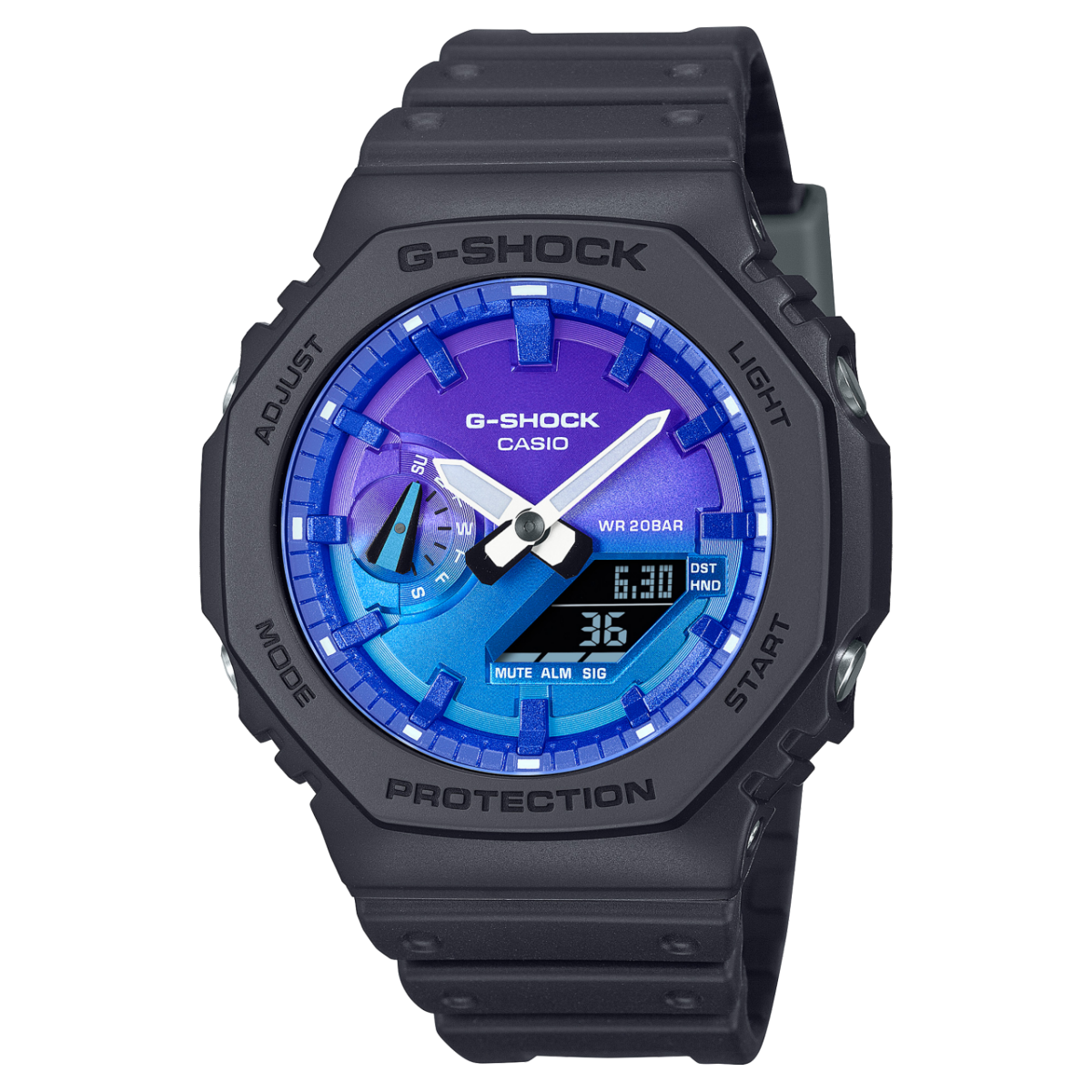 G-SHOCK GA-2100FL-1A 手表 黑色 #1