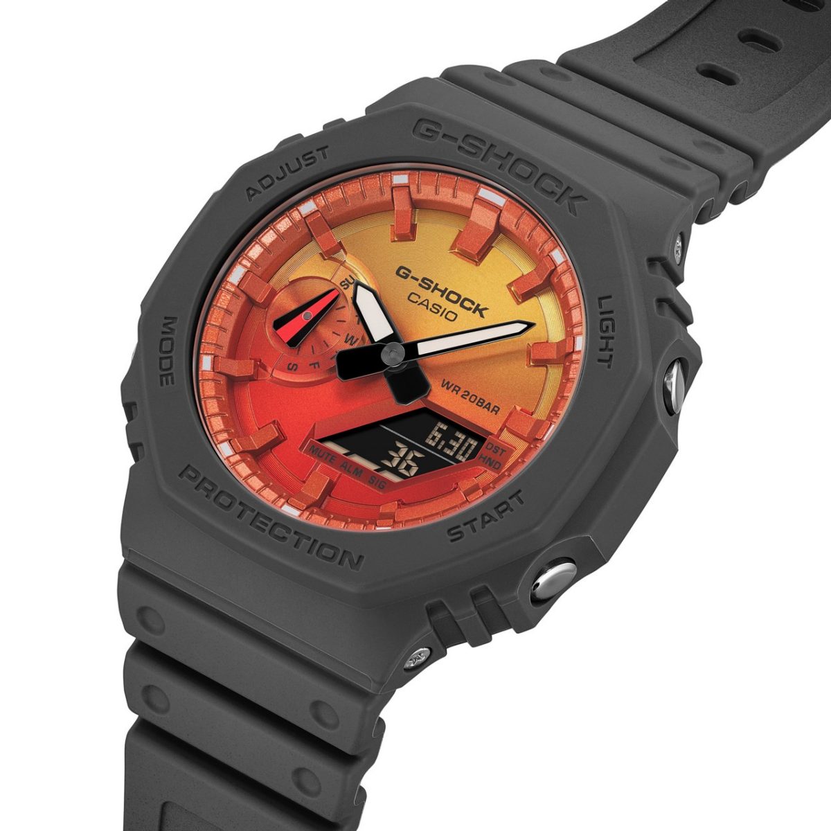 G-SHOCK GA-2100FL-8A 手表 灰色 #10