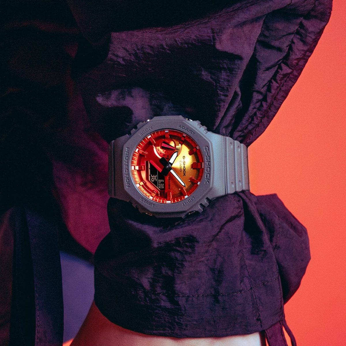 G-SHOCK GA-2100FL-8A 手表 灰色 #2