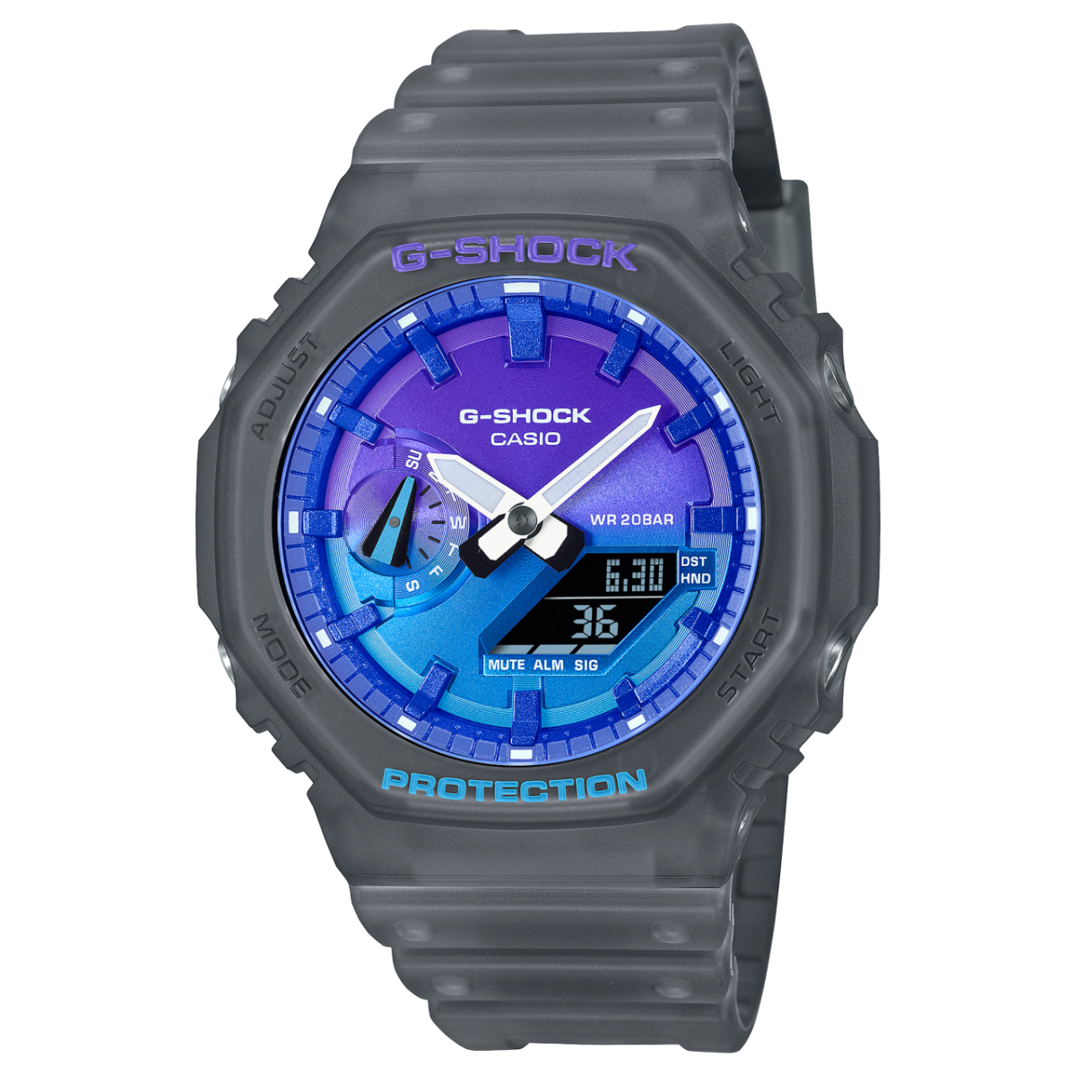 G-SHOCK GA-2100FLS-8A2 手表 灰色 #1