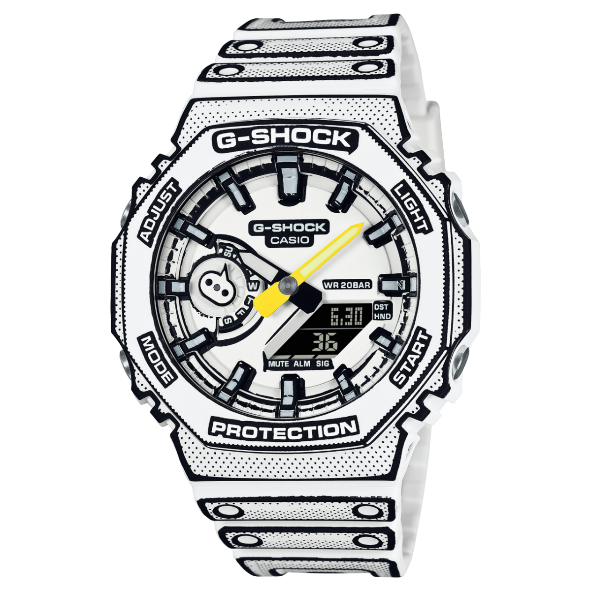 G-SHOCK GA-2100MNG-7A 手表 白色 #1