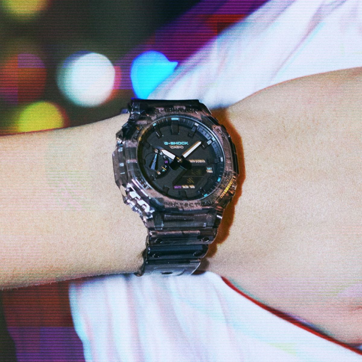 G-SHOCK GA-2100NN-1A 手表 透明色 #2