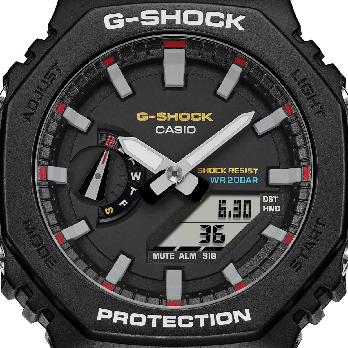 G-SHOCK GA-2100RL-1A 手表 黑色 #4