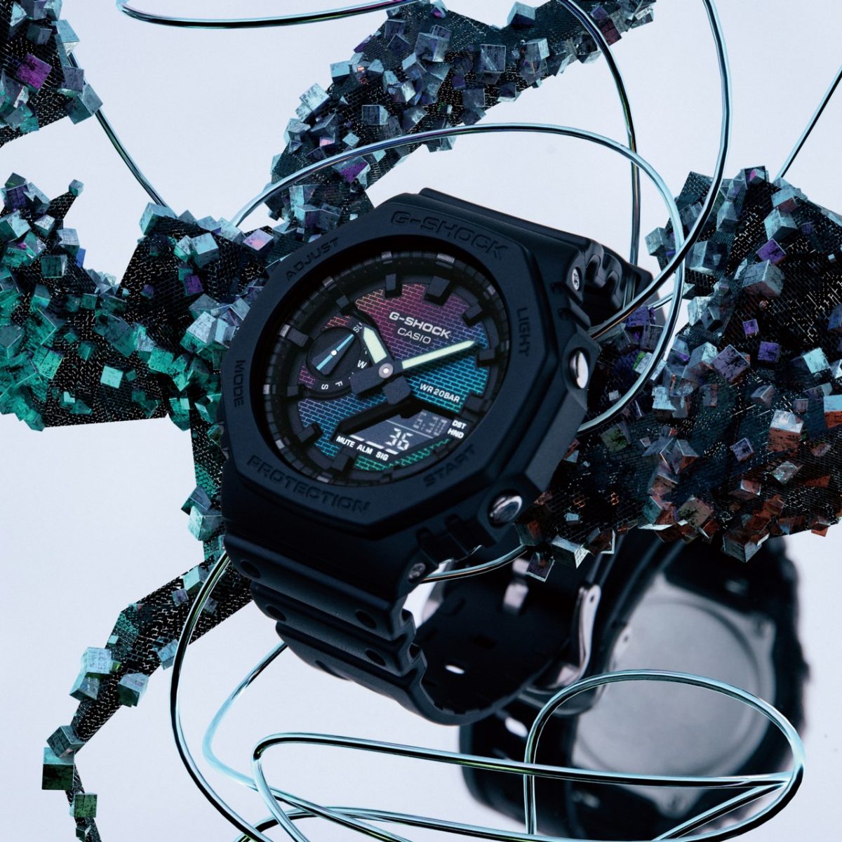 G-SHOCK GA-2100RW-1A 手表 黑色 #5