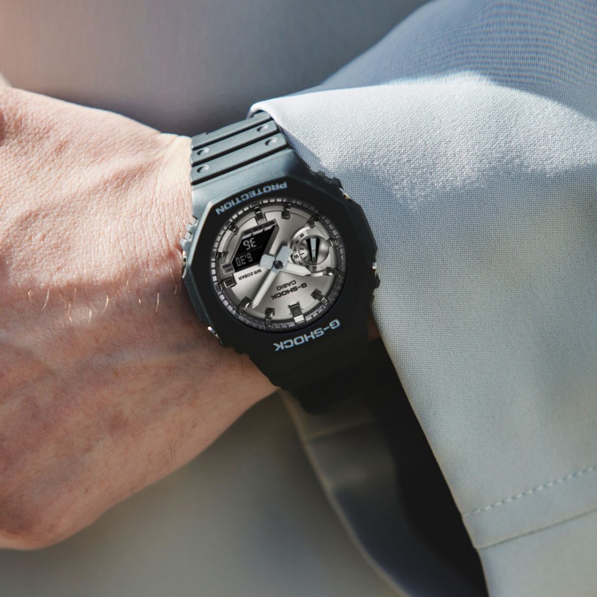 G-SHOCK GA-2100SB-1A 手表 黑色 #13