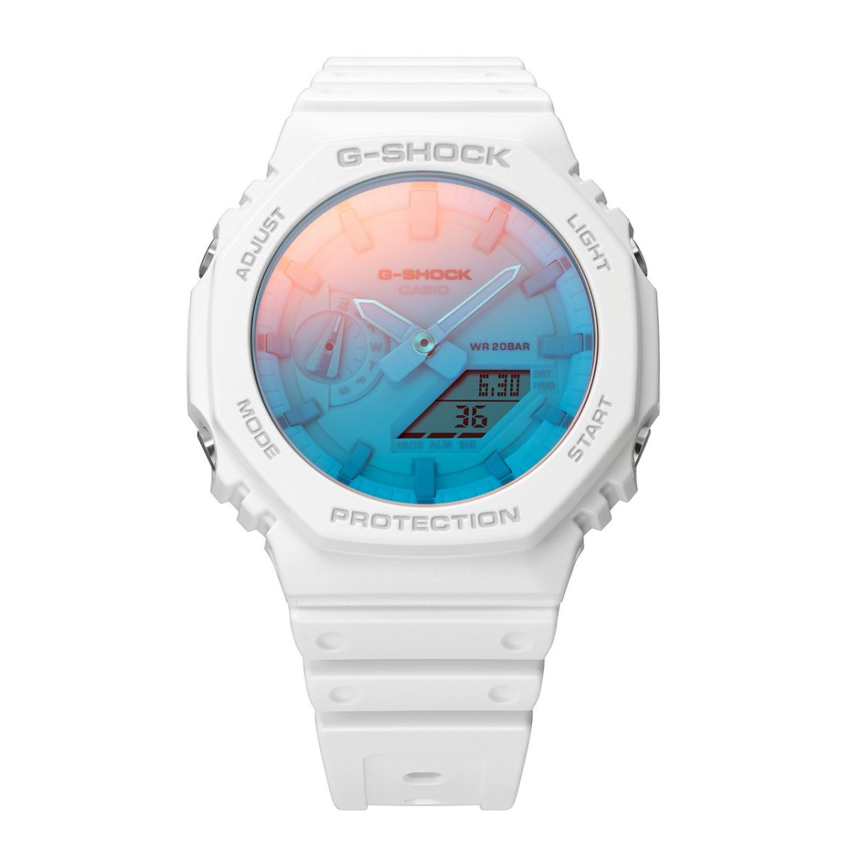 G-SHOCK GA-2100TL-7A 手表 白色 #5