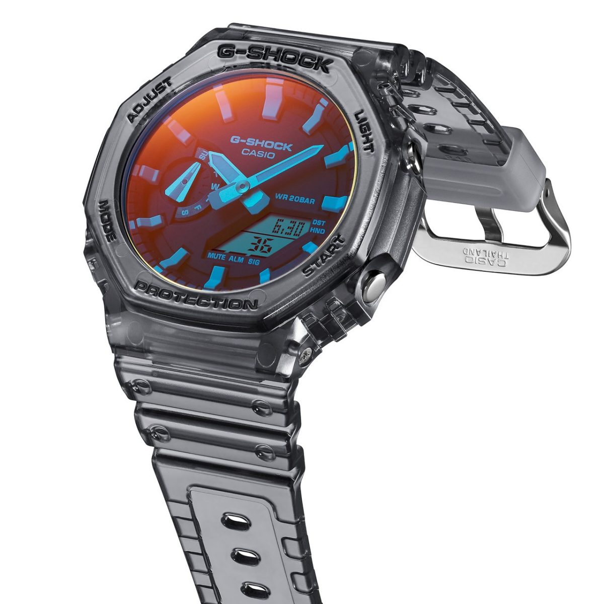 G-SHOCK GA-2100TLS-8A 手表 灰色 #6