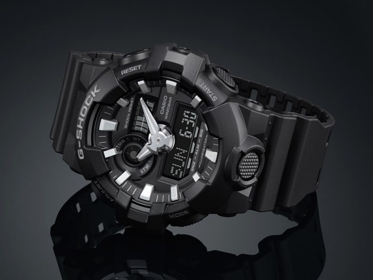G-SHOCK GA-700-1B 手表 黑色 #3