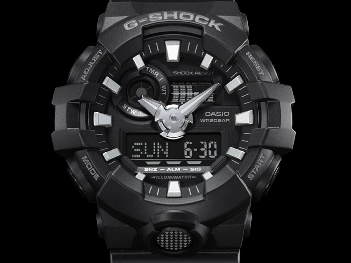 G-SHOCK GA-700-1B 手表 黑色 #5
