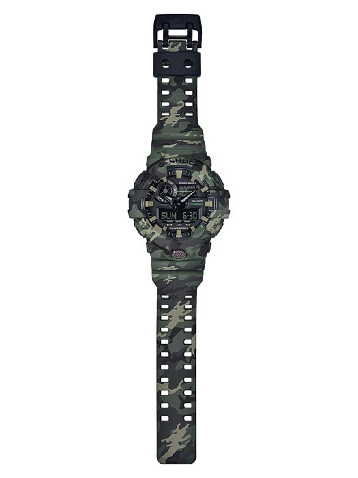 G-SHOCK GA-700CM-3A 手表 绿色 #2