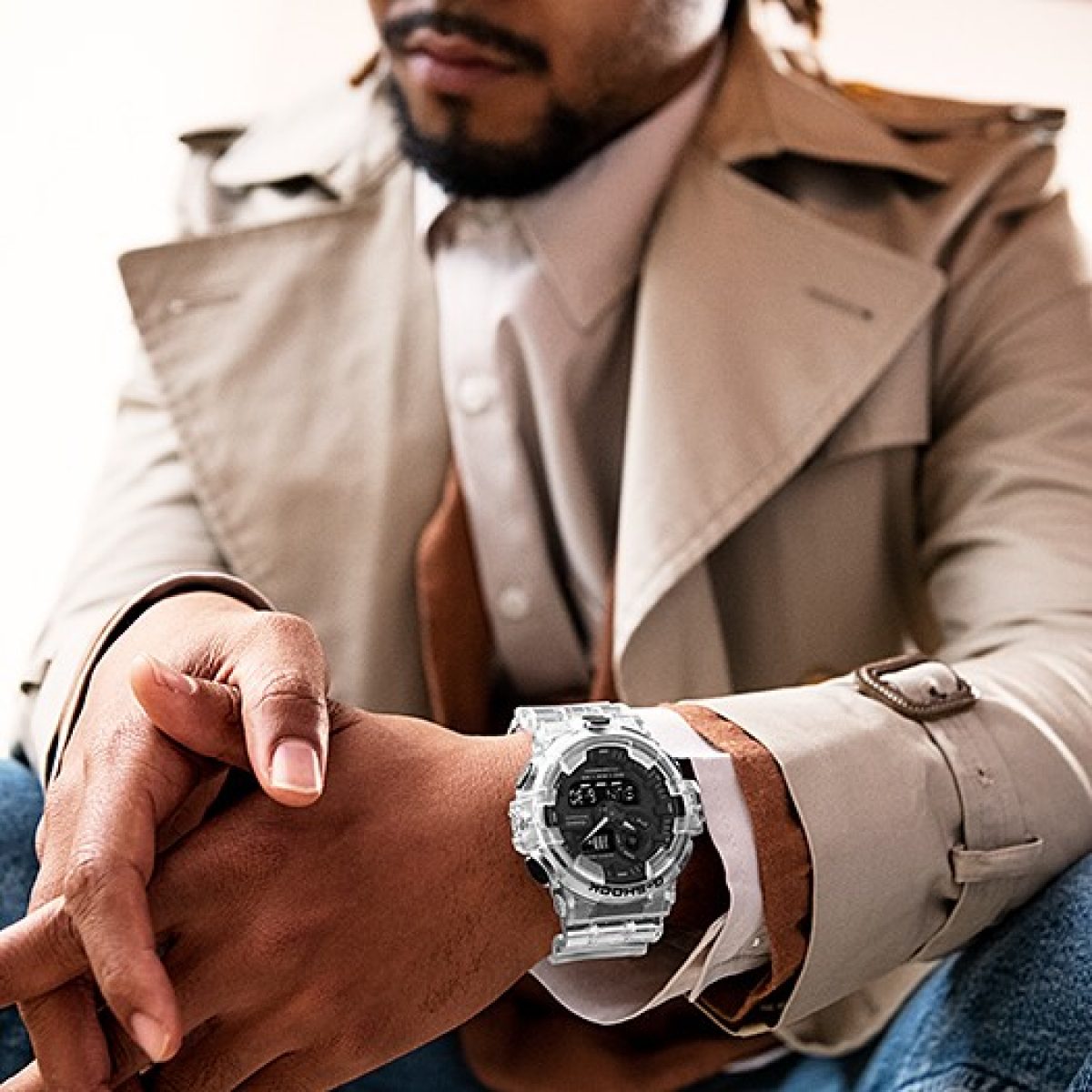 G-SHOCK GA-700SKE-7A 手表 透明色 #10