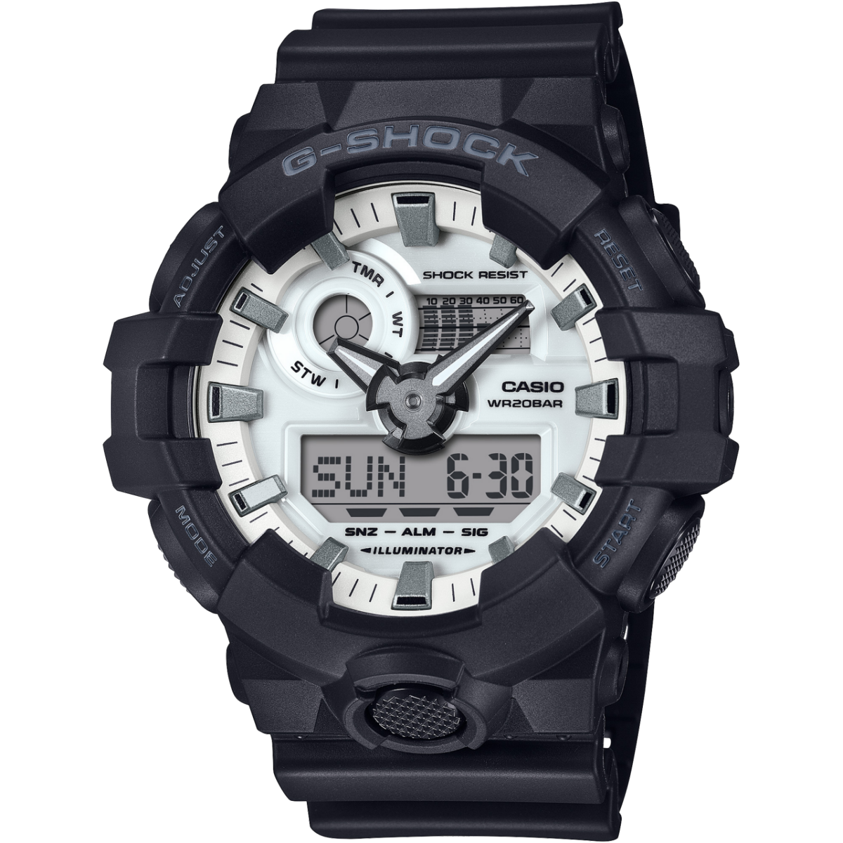 G-SHOCK GA-700WD-1A 手表 黑色 #1