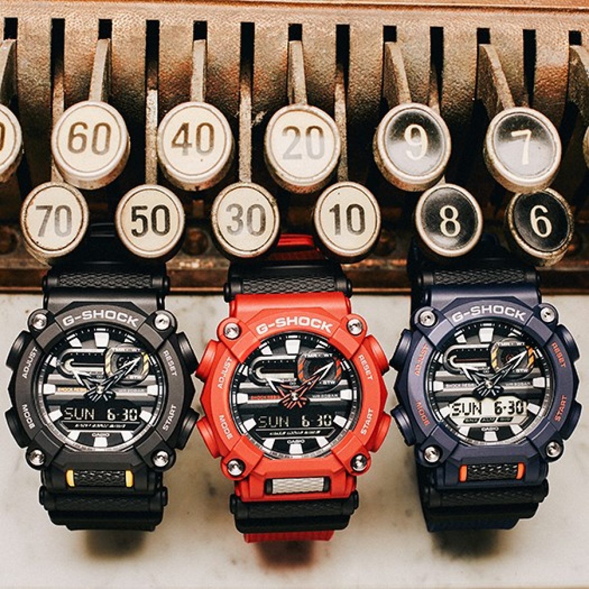 G-SHOCK GA-900-2A 手表 蓝色、浅蓝色 #5