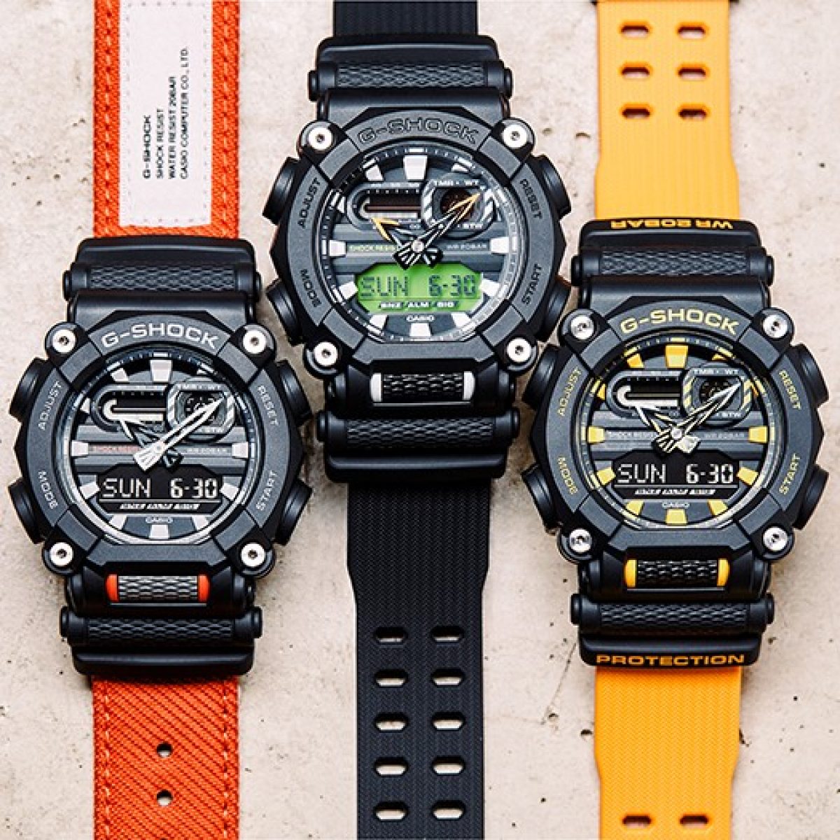 G-SHOCK GA-900A-1A9 手表 黑色 #10