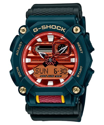 G-SHOCK GA-900DBR-3A 手表 绿色 #1