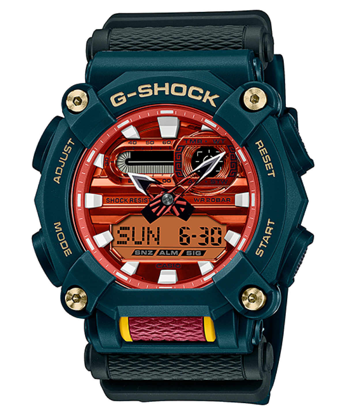 G-SHOCK GA-900DBR-3A 手表 绿色 #1