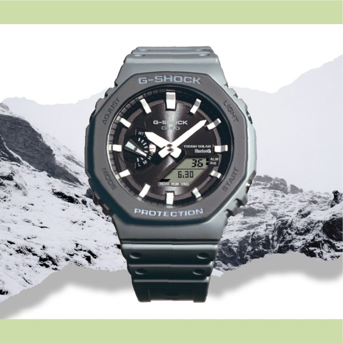 G-SHOCK GA-B2100LUU-8A 手表 灰色 #9