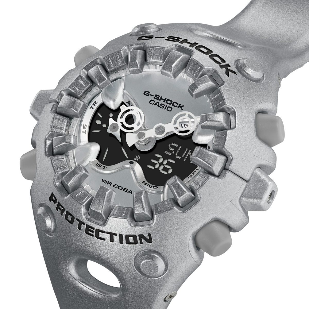 G-SHOCK GA-V01A-8A 手表 银色 #12