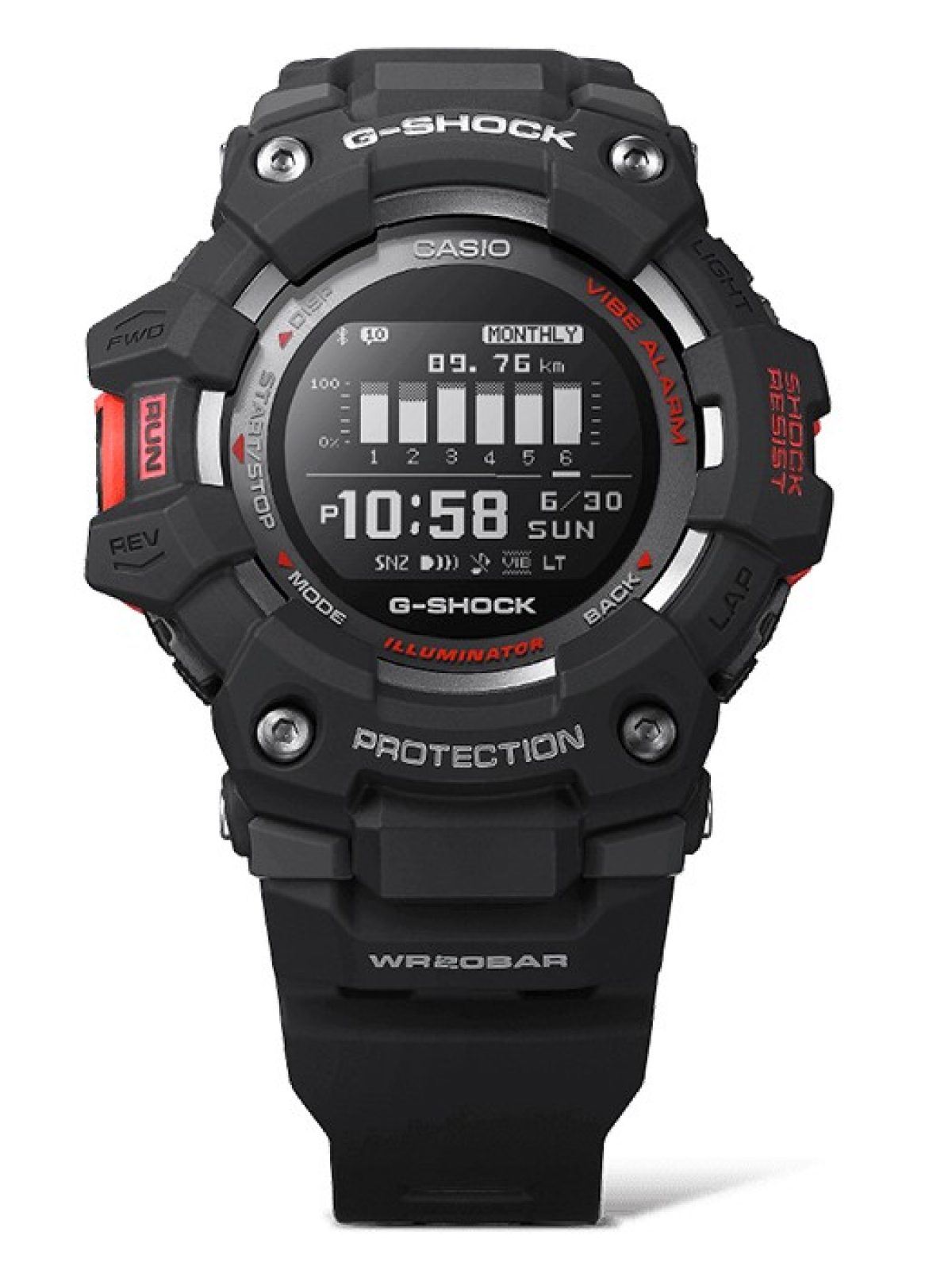 G-SHOCK GBD-100-1 手表 黑色 #4