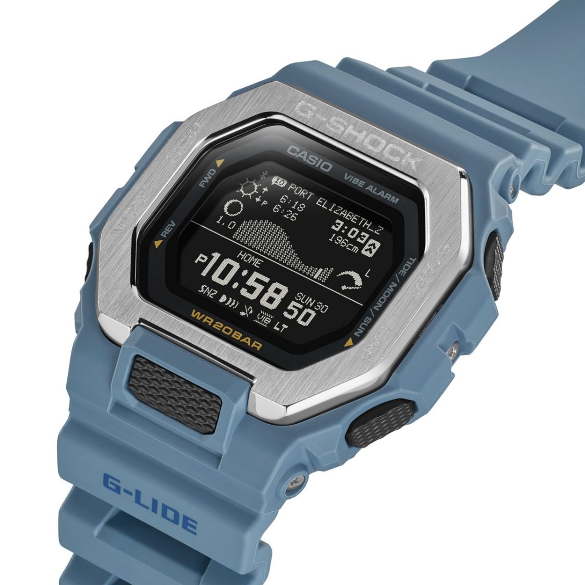 G-SHOCK GBX-100-2A 手表 银色 #5