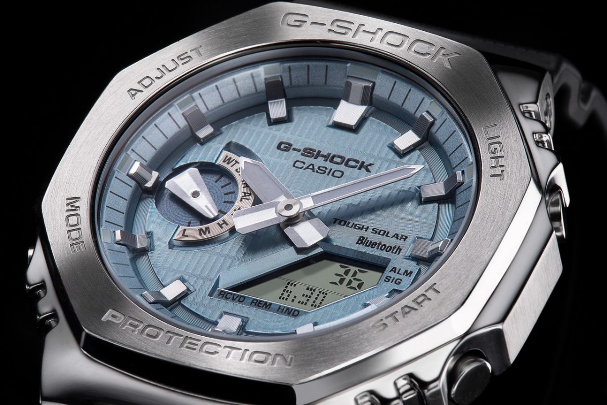 G-SHOCK GBM-2100A-1A2 手表 银色 #6
