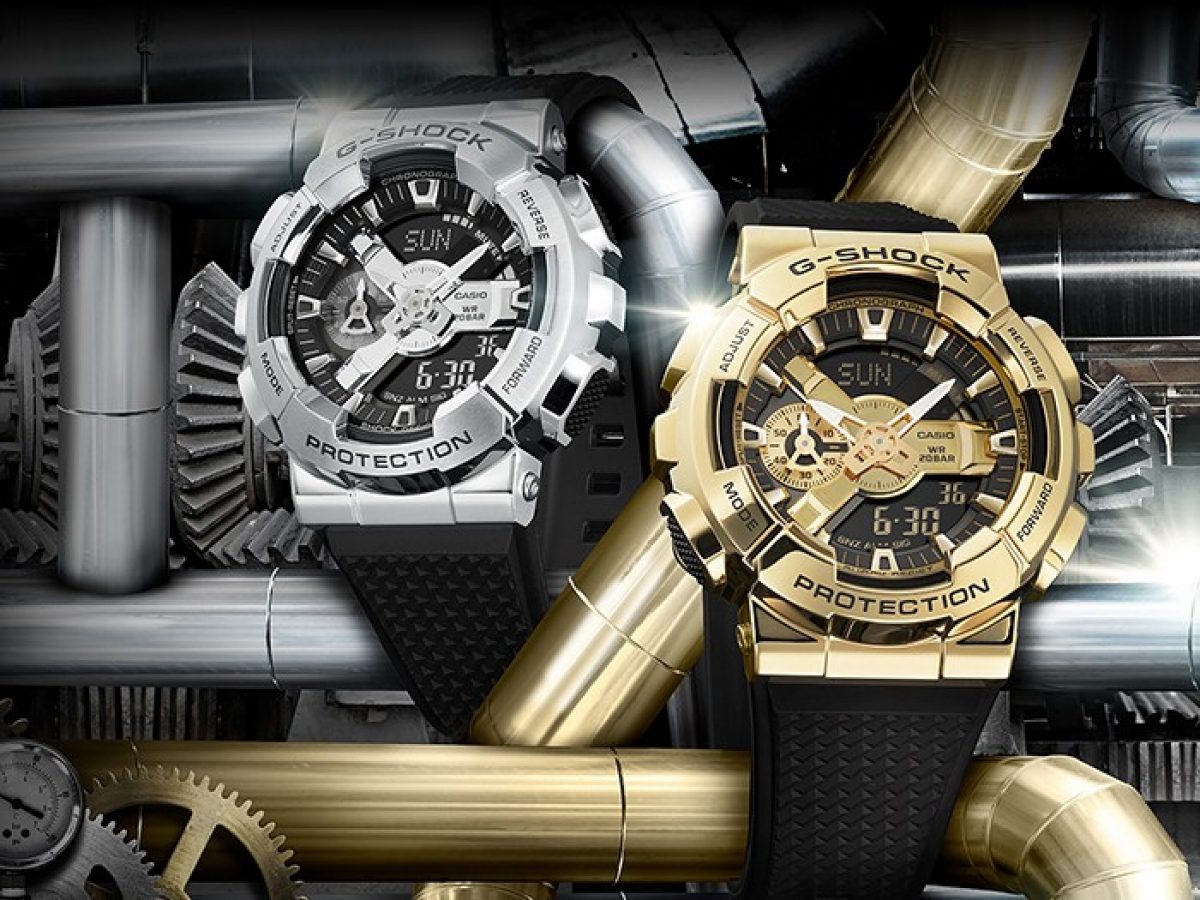 G-SHOCK GM-110G-1A9 手表 金色 #5