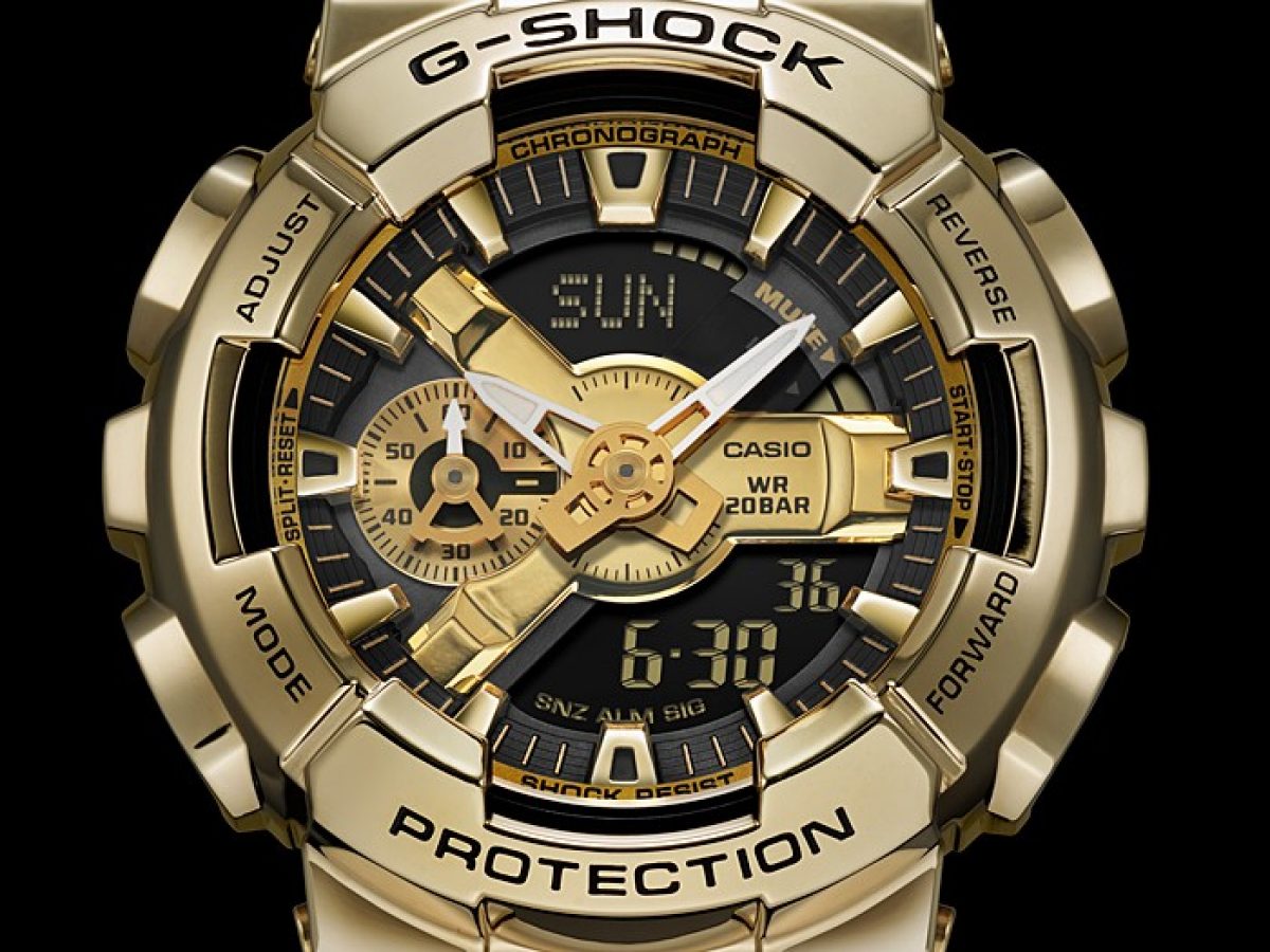 G-SHOCK GM-110G-1A9 手表 金色 #7