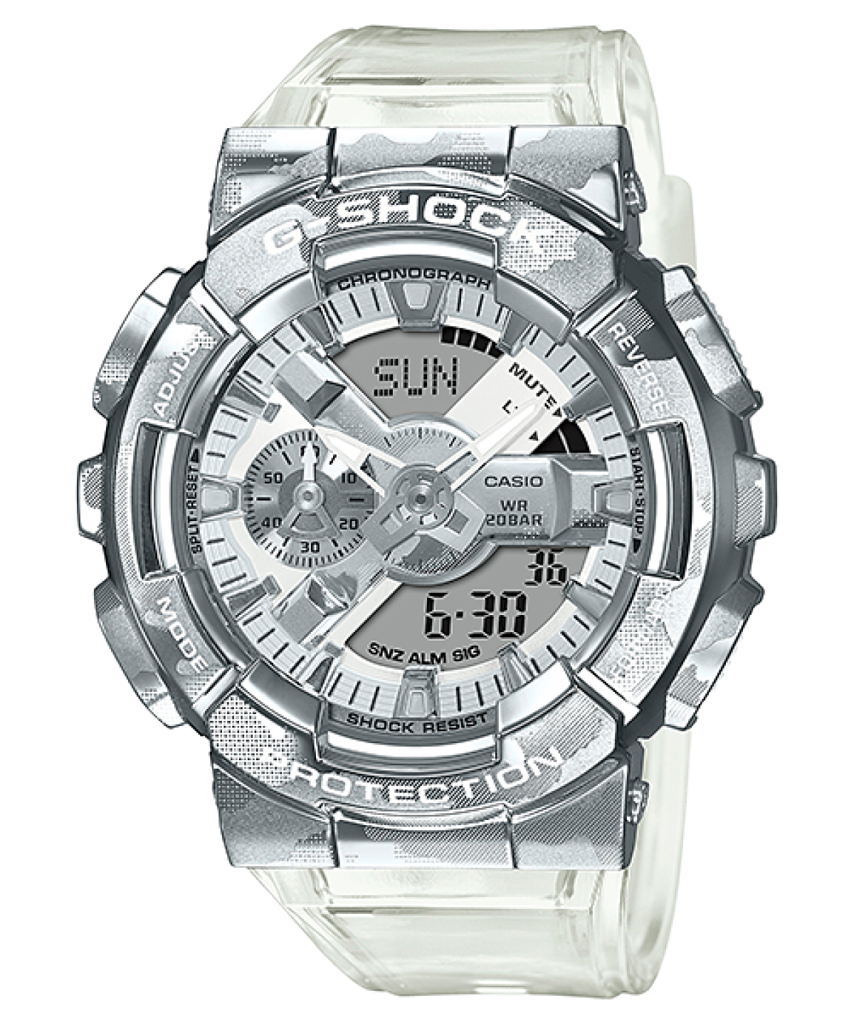 G-SHOCK GM-110SCM-1A 手表 银色 #1