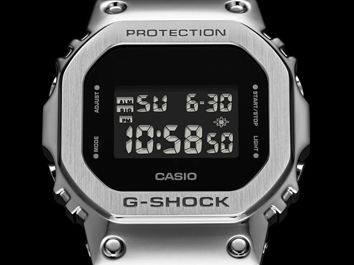 G-SHOCK GM-5600-1 手表 银色 #7
