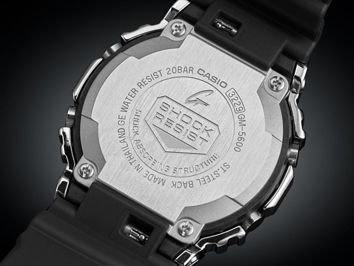 G-SHOCK GM-5600-1 手表 银色 #10